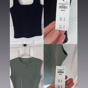 Abercrombie tanks (2) NWT MEDIUM